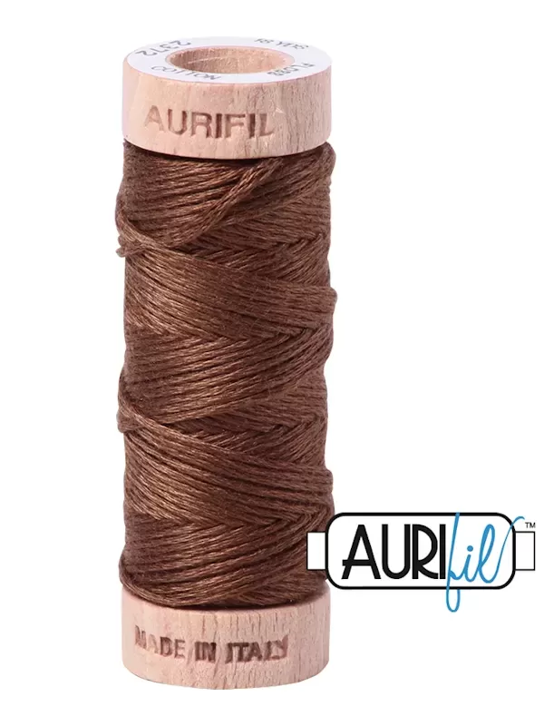 FIL COTON AURIFLOSS AURIFIL 2372 Dark Antique Gold