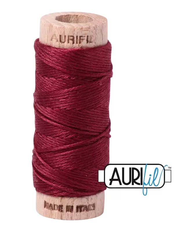 FIL COTON AURIFLOSS AURIFIL 2460 Dark Carmine Red