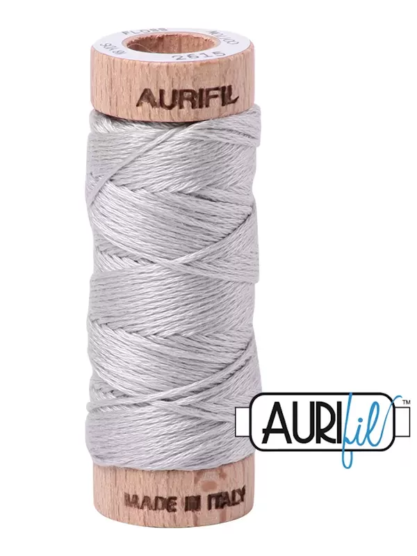 FIL COTON AURIFLOSS AURIFIL 2615 Aluminium