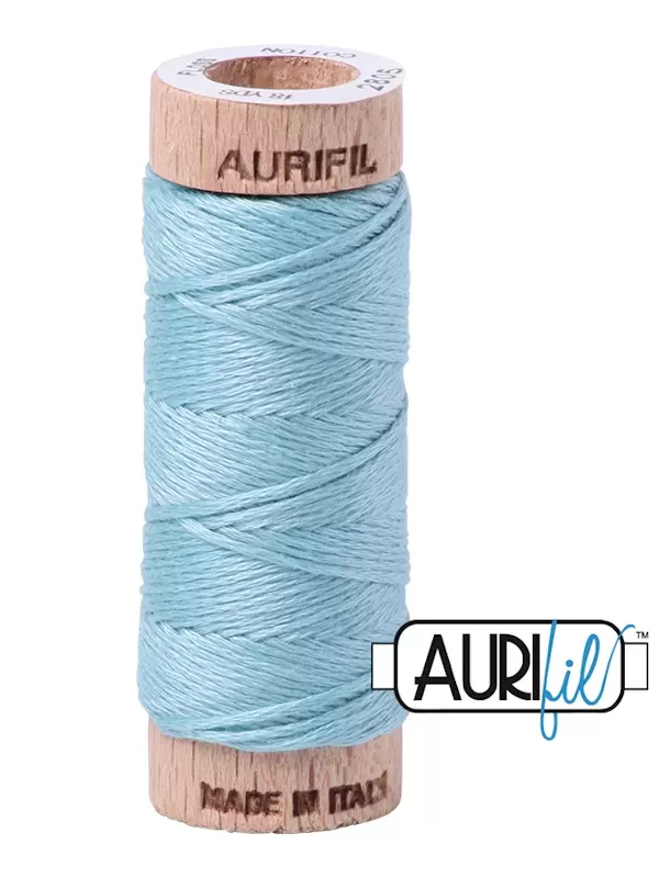 FIL COTON AURIFLOSS AURIFIL 2805 Light Grey Turquoise