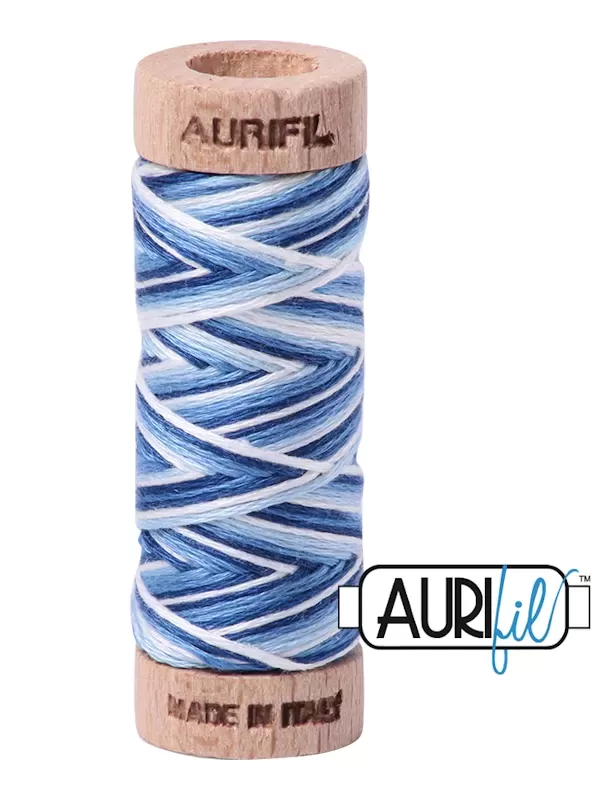 FIL COTON AURIFLOSS AURIFIL 4655 Storm at Sea