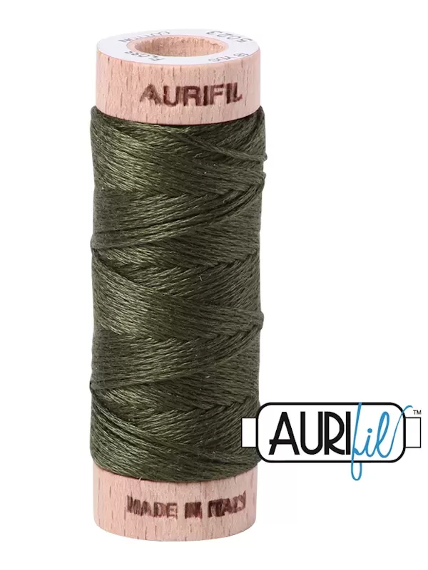 FIL COTON AURIFLOSS AURIFIL 5023 Medium Green