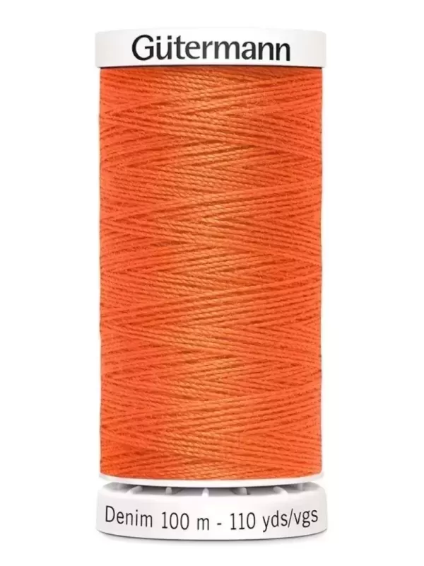 Fil Spécial Jeans GÜTERMANN DENIM 100m 1770 Orange