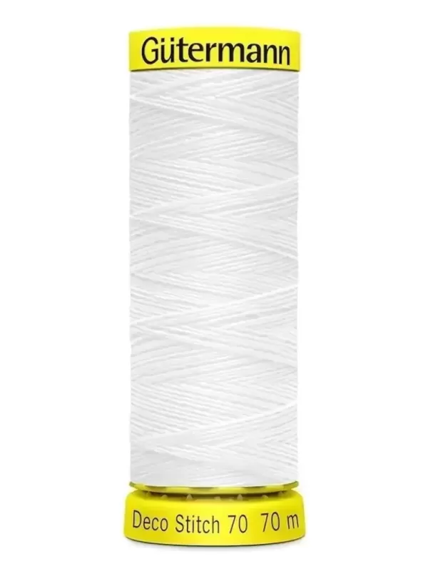 FIL DECO STITCH 70 GÜTERMANN 70m N° 800 Blanc