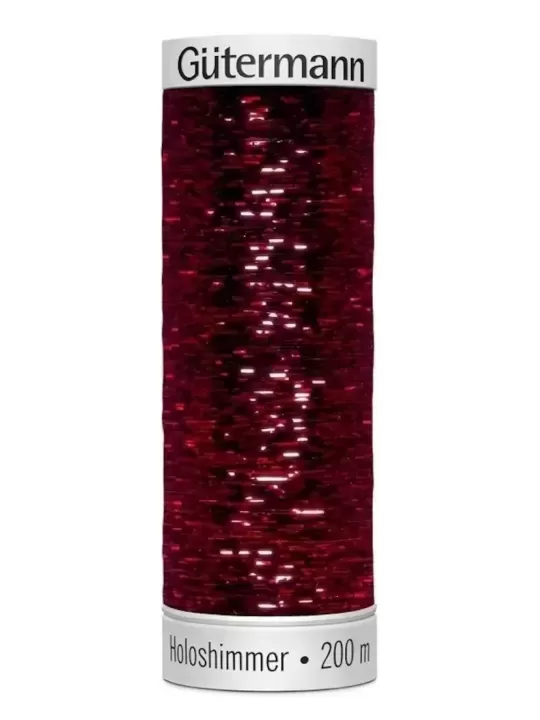 GÜTERMANN SULKY HOLOSHIMMER N° 6055 Cranberry (200m)