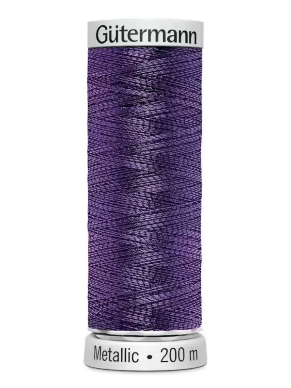 GÜTERMANN Fil à broder METALLIC 7050 Violet