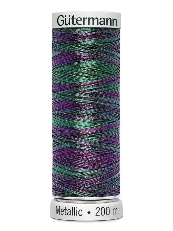 GÜTERMANN Fil à broder METALLIC 7022 Jade Violet