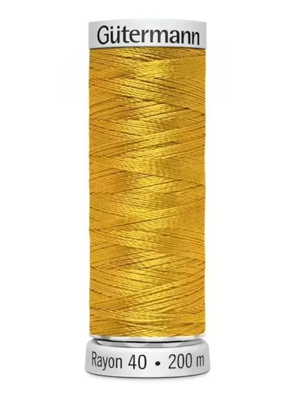 GÜTERMANN RAYON 40 N° 1185 Golden Yellow