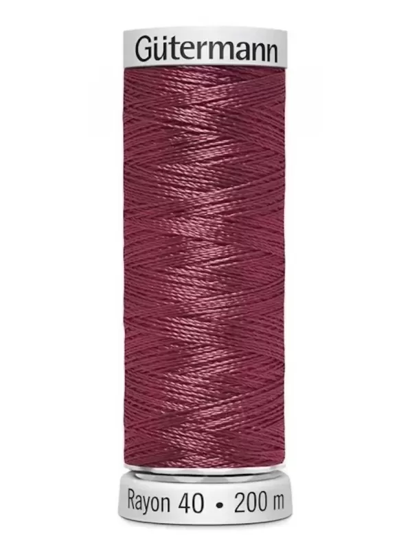 GÜTERMANN RAYON 40 N° 1190 Medium Burgundy