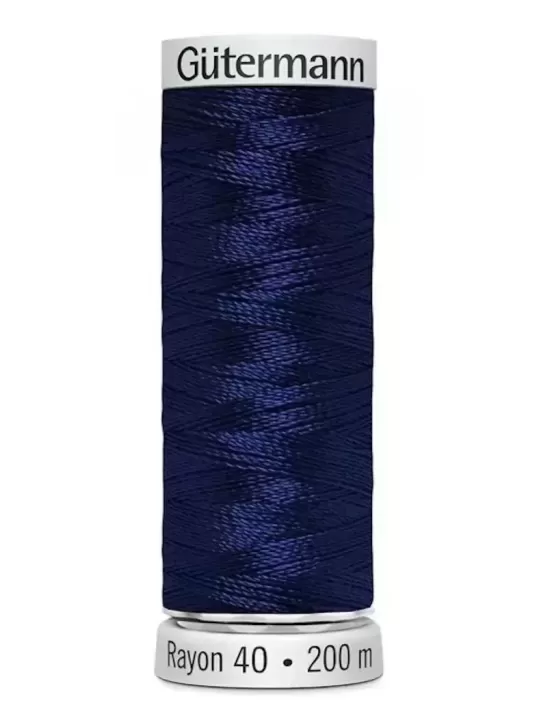 GÜTERMANN RAYON 40 N° 1293 Deep Nassau Blue