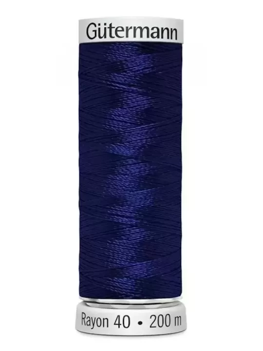 GÜTERMANN RAYON 40 N° 572 Blue  Ribbon