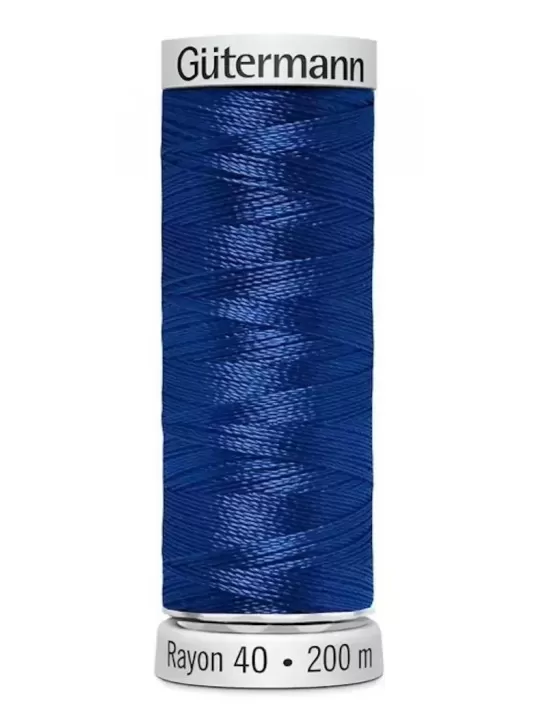 GÜTERMANN RAYON 40 N° 526 Cobalt Blue