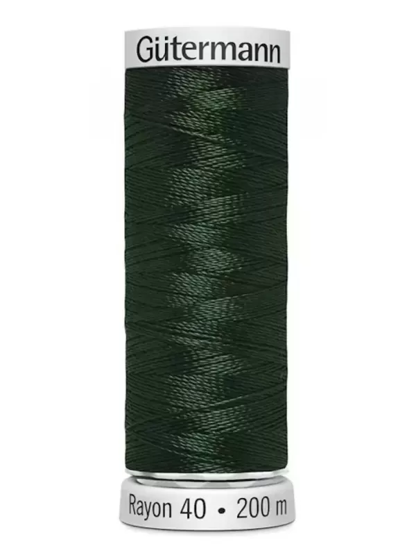 GÜTERMANN RAYON 40 N° 1174 Dark Pine Green