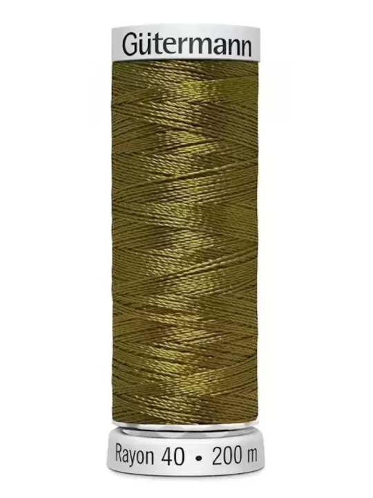 GÜTERMANN RAYON 40 N° 1227 Gold Green