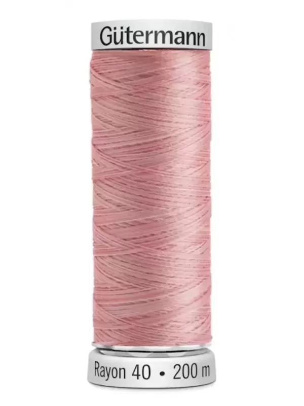 GÜTERMANN RAYON 40 N° 2100 Vari Pastel Pinks