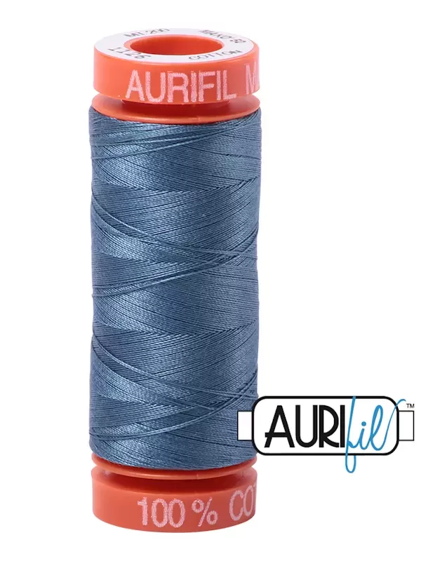 AURIFIL COTON MAKO 50 N° 1126 Blue Grey