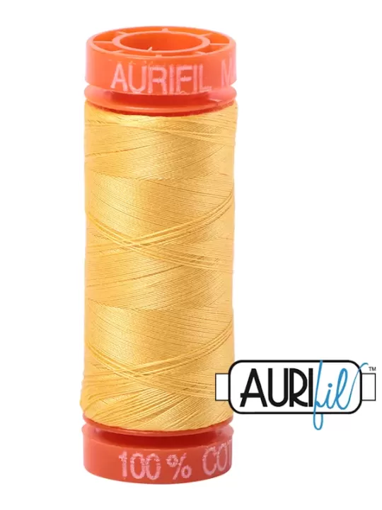 AURIFIL COTON MAKO 50 N° 1135 Pale Yellow