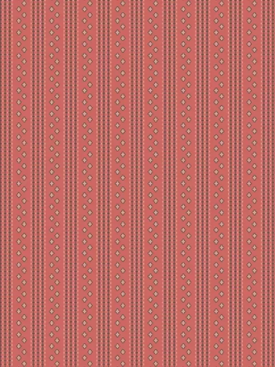 VERANDA par Renée Nanneman 155.E Tufted Stripe Punch