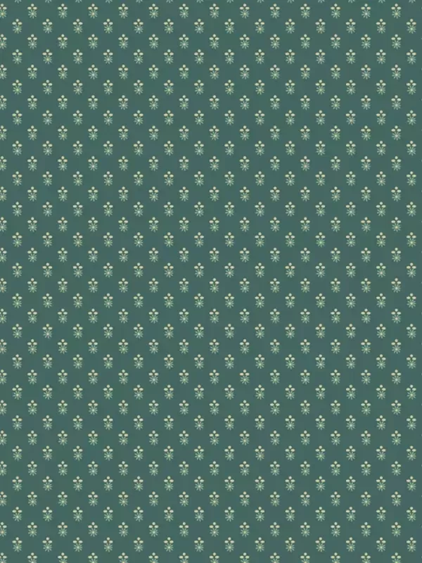 OAK ALLEY par Di Ford-Hall 9936.T Bijou Foulard Verdigris Teal