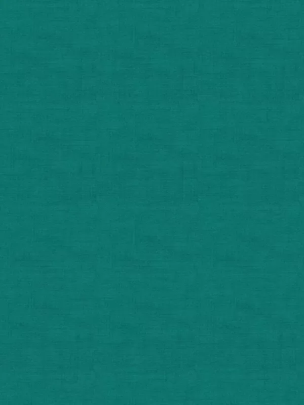 MAKOWER UK - Tissu Patchwork Faux Uni LINEN TEXTURE TEAL par The Henley Studio