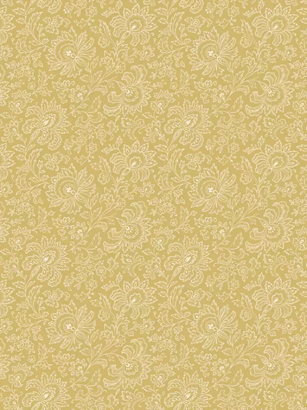 ANDOVER FABRICS - FRENCH CHATEAU par Renee Nanneman 9085.Y1 Paisley Golden