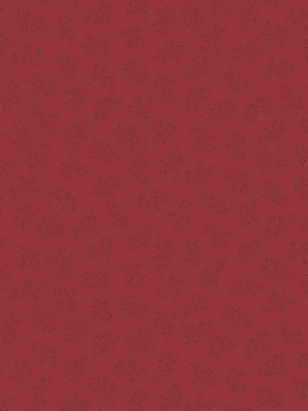 Tissu Patchwork Traditionnel OLIVE BRANCH par Edyta Sitar 8511.R1 Cranberry