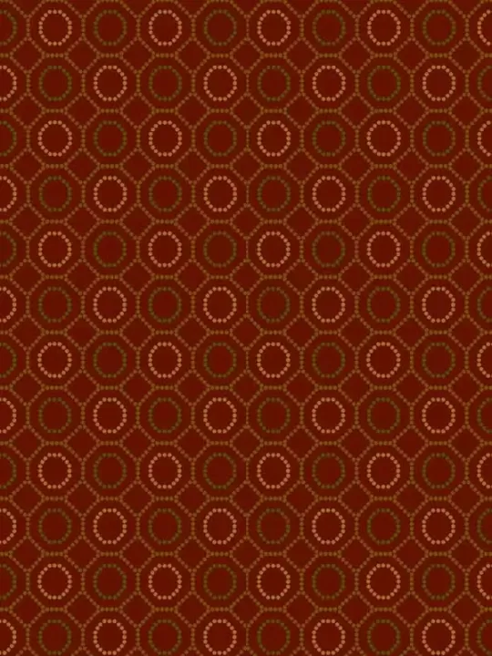 HENRY GLASS FABRICS - FARMHOUSE CHRISTMAS par Kim Diehl 9673.88 Red Mini Hexie Allover