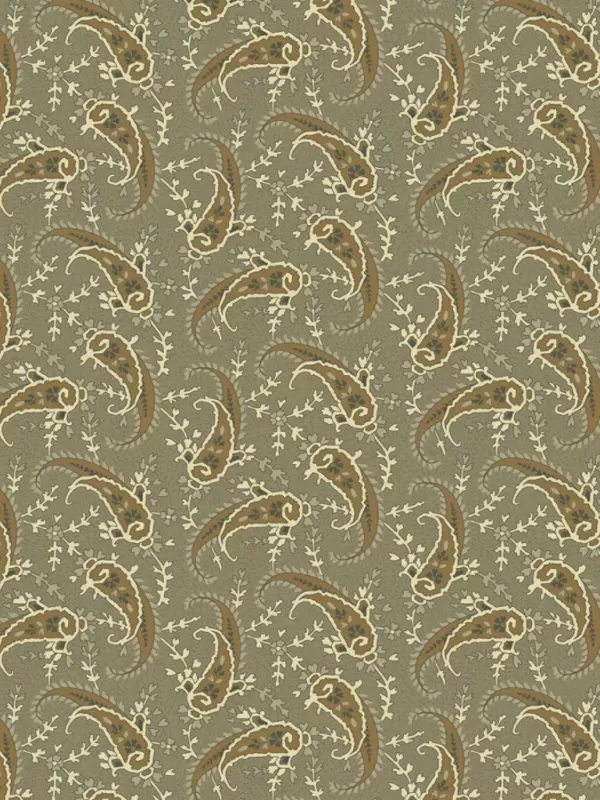 TRAVELER par Jeanne Horton 52913.5 Paisley Olive