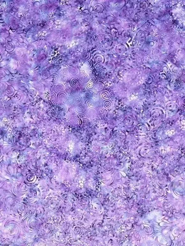 QT FABRICS - EFFERVESCENCE par Dan Morris 28159.L Wisteria