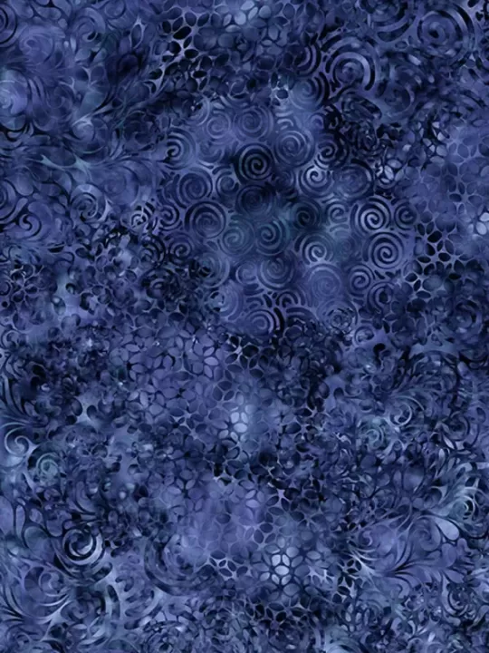 QT FABRICS - EFFERVESCENCE par Dan Morris 28159.W Midnight