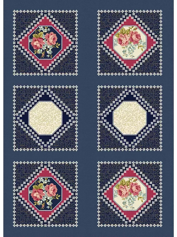 WINDHAM FABRICS - Tissu Patchwork SPELLBOUND par Katia Hoffman 51960PM.X