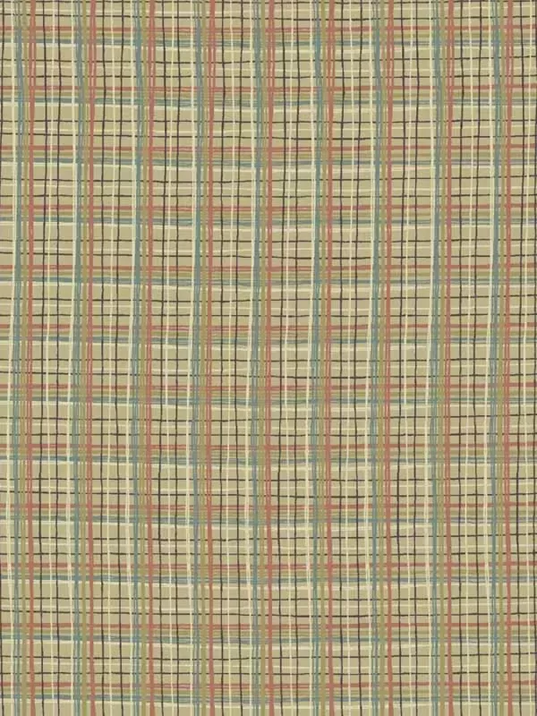 HENRY GLASS FABRICS - ALL FOR CHRISTMAS par Anni Downs 2673.66 Sage Check