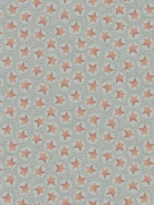 HENRY GLASS FABRICS - ALL FOR CHRISTMAS par Anni Downs 2677.11 Light Blue Stars