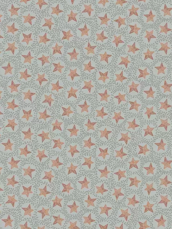 HENRY GLASS FABRICS - ALL FOR CHRISTMAS par Anni Downs 2677.11 Light Blue Stars