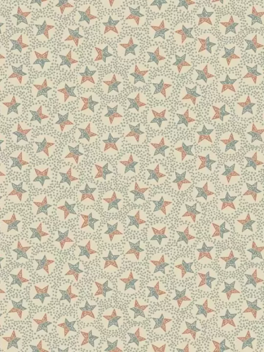 HENRY GLASS FABRICS - ALL FOR CHRISTMAS par Anni Downs 2677.33 Cream Stars