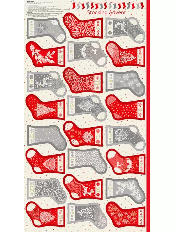 Décorations de Noël MINI STOCKING SCANDI Réf. 2362-1 par Makower