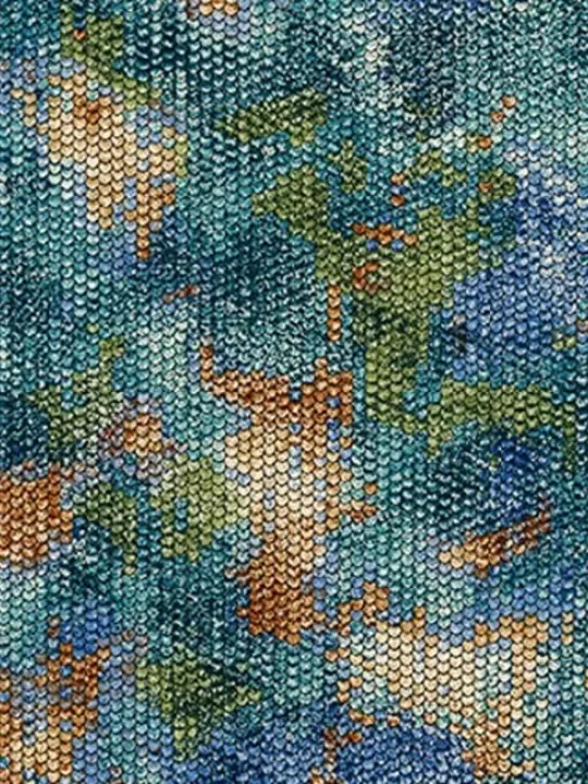 Tissu Patchwork ATLANTIA 18284.333 SEA GLASS