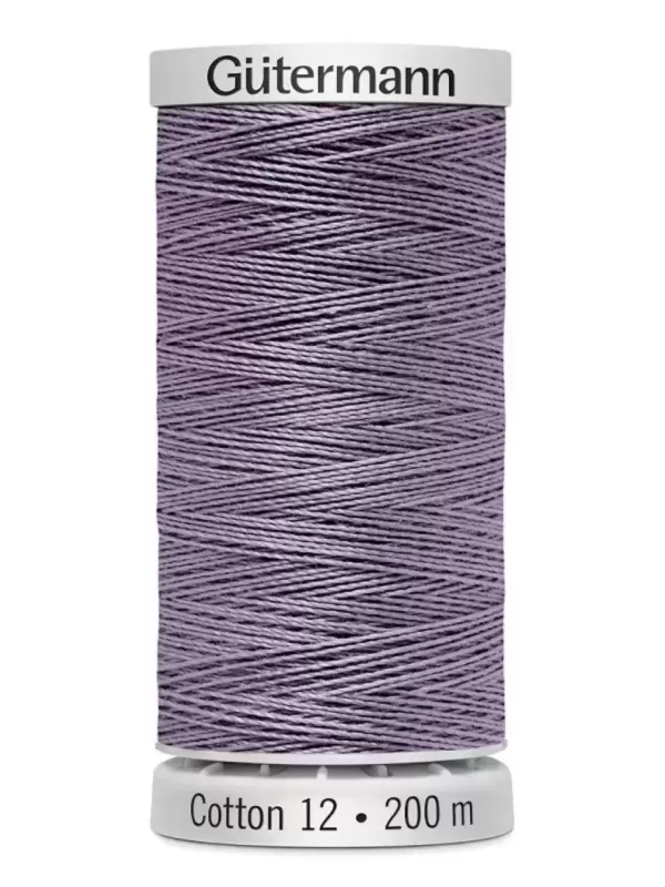 Fil Cotton 12 Gütermann 1032 Medium Purple - 200 mètres