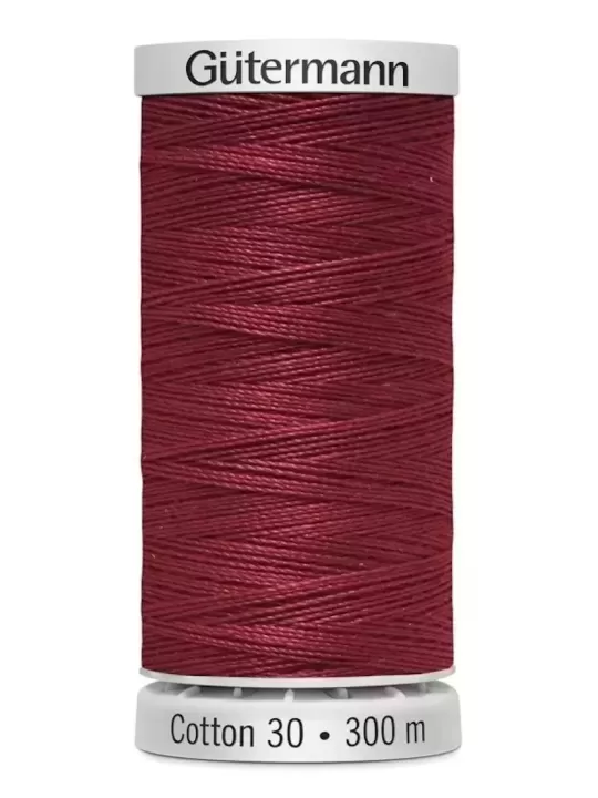 Fil Cotton 30 Gütermann 1035 Dark Burgundy - 300 mètres