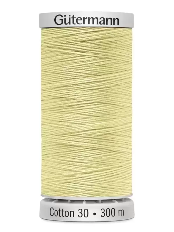 Fil Cotton 30 Gütermann 1061 Pale Yellow - 300 mètres