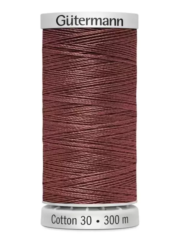 Fil Cotton 30 Gütermann 1190 Medium Burgundy - 300 mètres