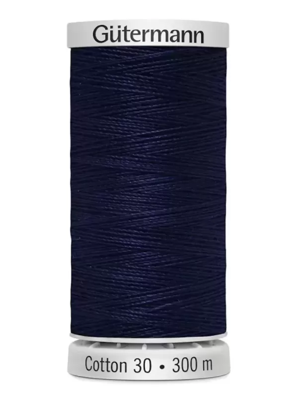 Fil Cotton 30 Gütermann 1197 Medium Navy - 300 mètres