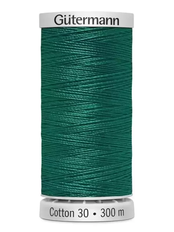 Fil Cotton 30 Gütermann 1230 Dark Teal - 300 mètres