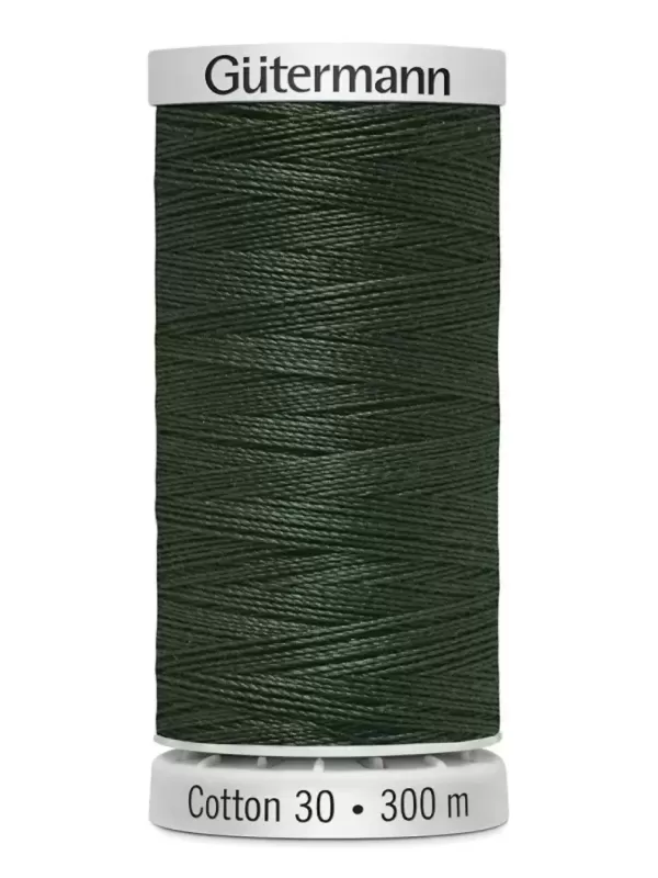 Fil Cotton 30 Gütermann 1232 Classic Green - 300 mètres