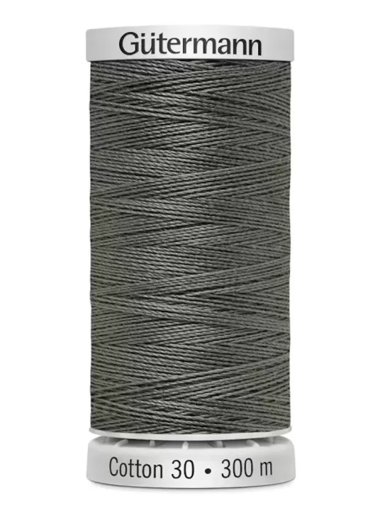 Fil Cotton 30 Gütermann 1270 Dark Gray Khaki - 300 mètres