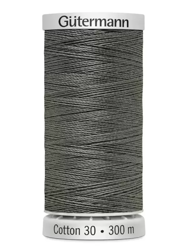 Fil Cotton 30 Gütermann 1270 Dark Gray Khaki - 300 mètres