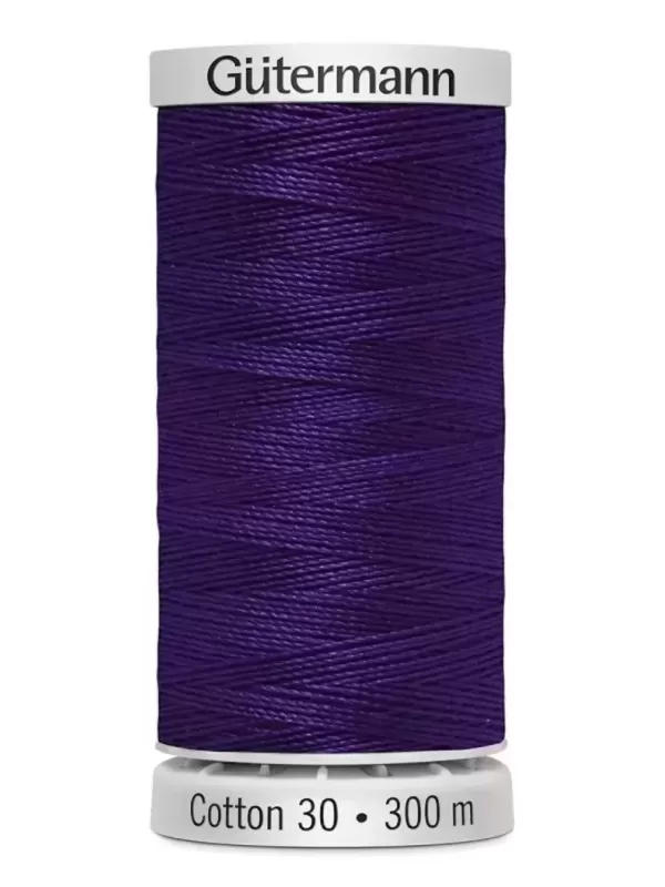 Fil Cotton 30 Gütermann 1299 Purple Shadow - 300 mètres