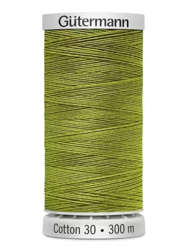 Fil Cotton 30 Gütermann 1332 Deep Chartreuse - 300 mètres