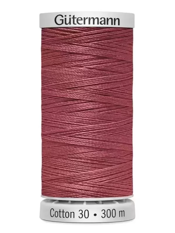 Fil Cotton 30 Gütermann 1558 Tea Rose - 300 mètres