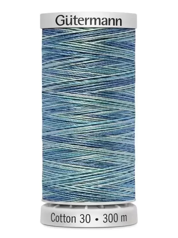 Fil Cotton 30 Gütermann 4014 Ocean Blue - 300 mètres